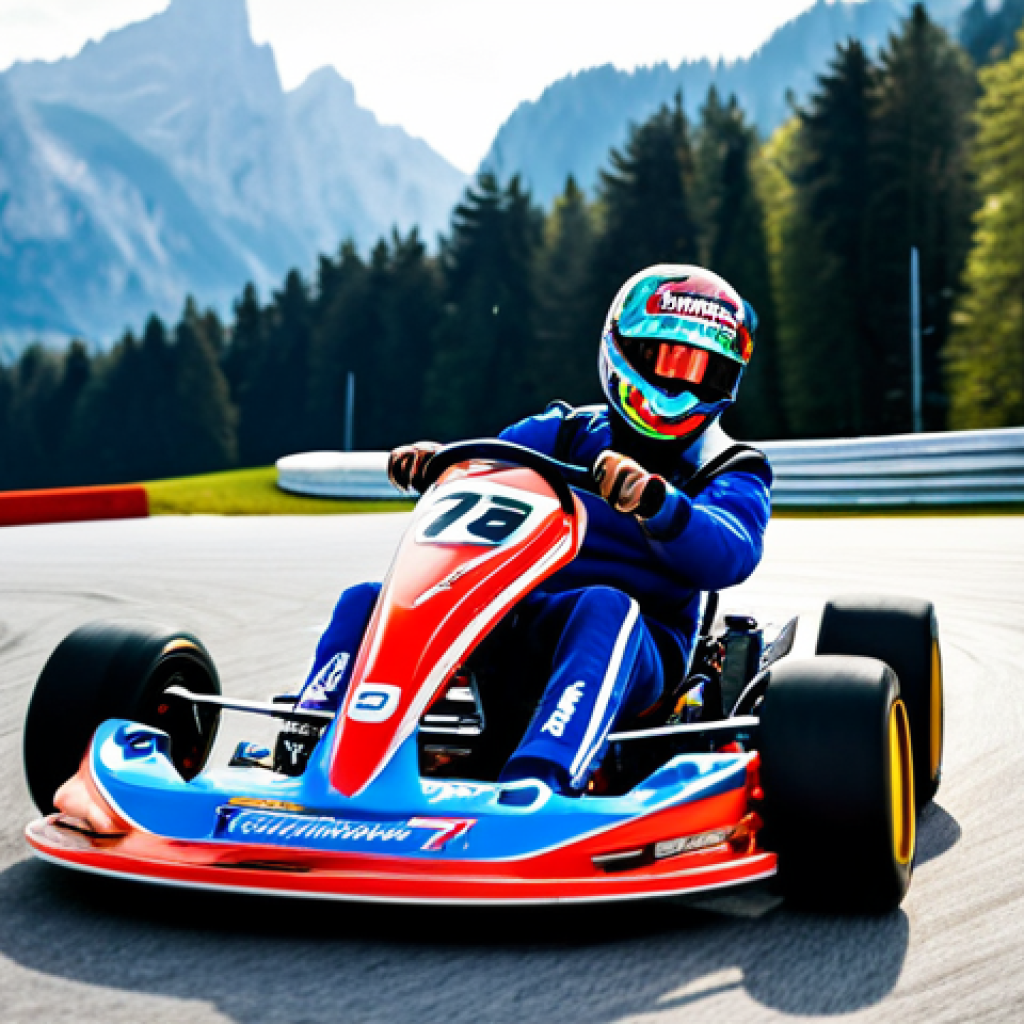 Perfect Drift on Schloss Neuschwanstein Track**

"Kartrider character in a fully customized kart drifting around a sharp turn on the 'Schloss Neuschwanstein Drift Challenge' track, Bavarian Alps in the background, perfect drift with sparks flying, dynamic action shot, fully clothed, safe for work, appropriate content, professional, detailed kart design, vibrant colors, dramatic lighting, clear focus on the kart and the drift, perfect anatomy, correct proportions, natural pose, well-formed hands, proper finger count, natural body proportions, professional rendering, high quality."

**