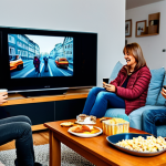 카트라이더 클래식 리턴 캠페인 - Kartrider Nostalgia**

"A group of friends, fully clothed in casual, modern clothing, playing Kartri...