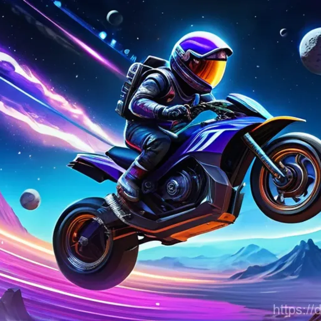 카트라이더 팬아트 이벤트의 성공 전략 - **"KartRider in the Cosmic Drift"**: A vibrant and dynamic fan-art illustration featuring iconic Kar...