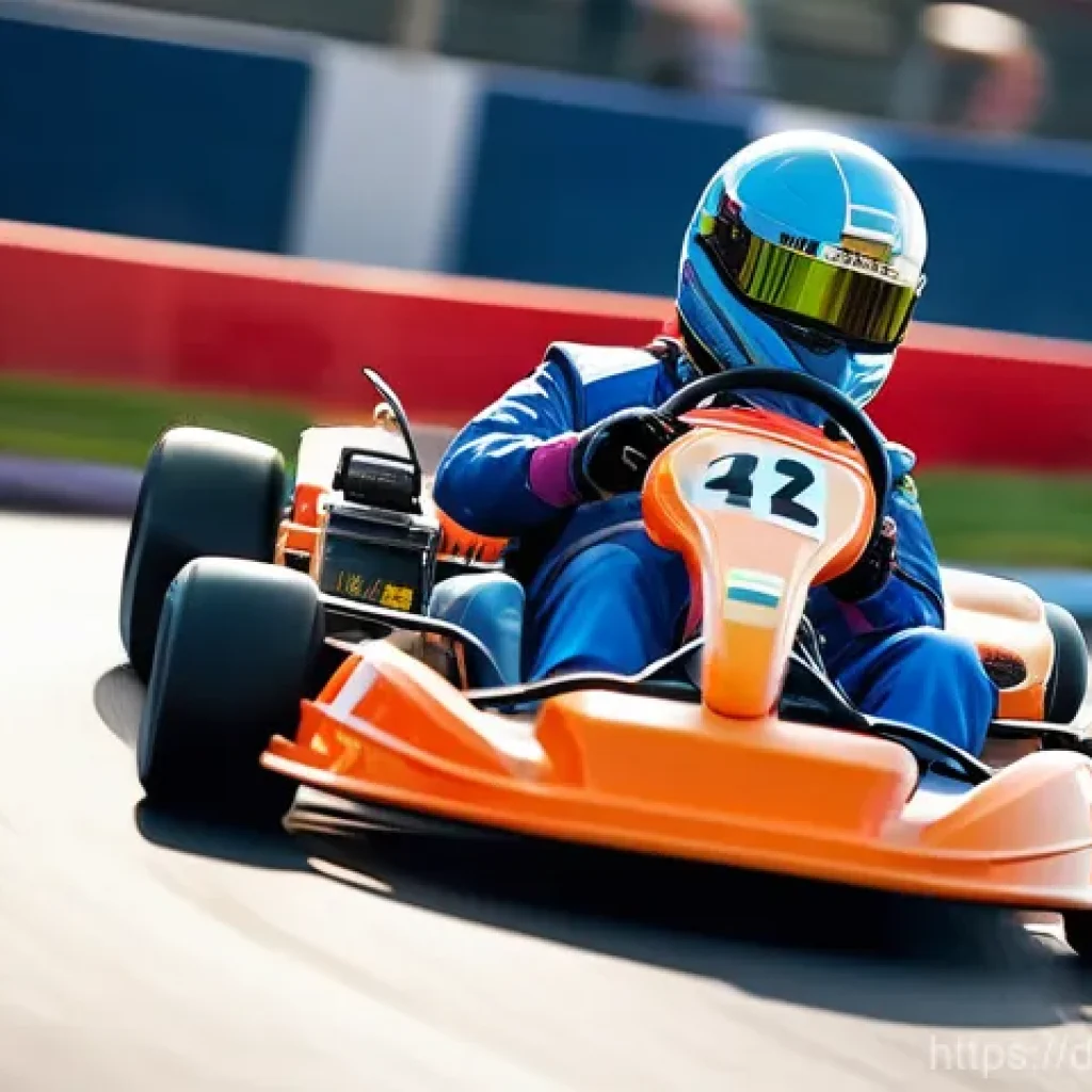 카트라이더 팀플레이 노하우 - **Prompt 1: Coordinated Team Communication in a Kart Race**
    A dynamic, wide-angle shot of a team...