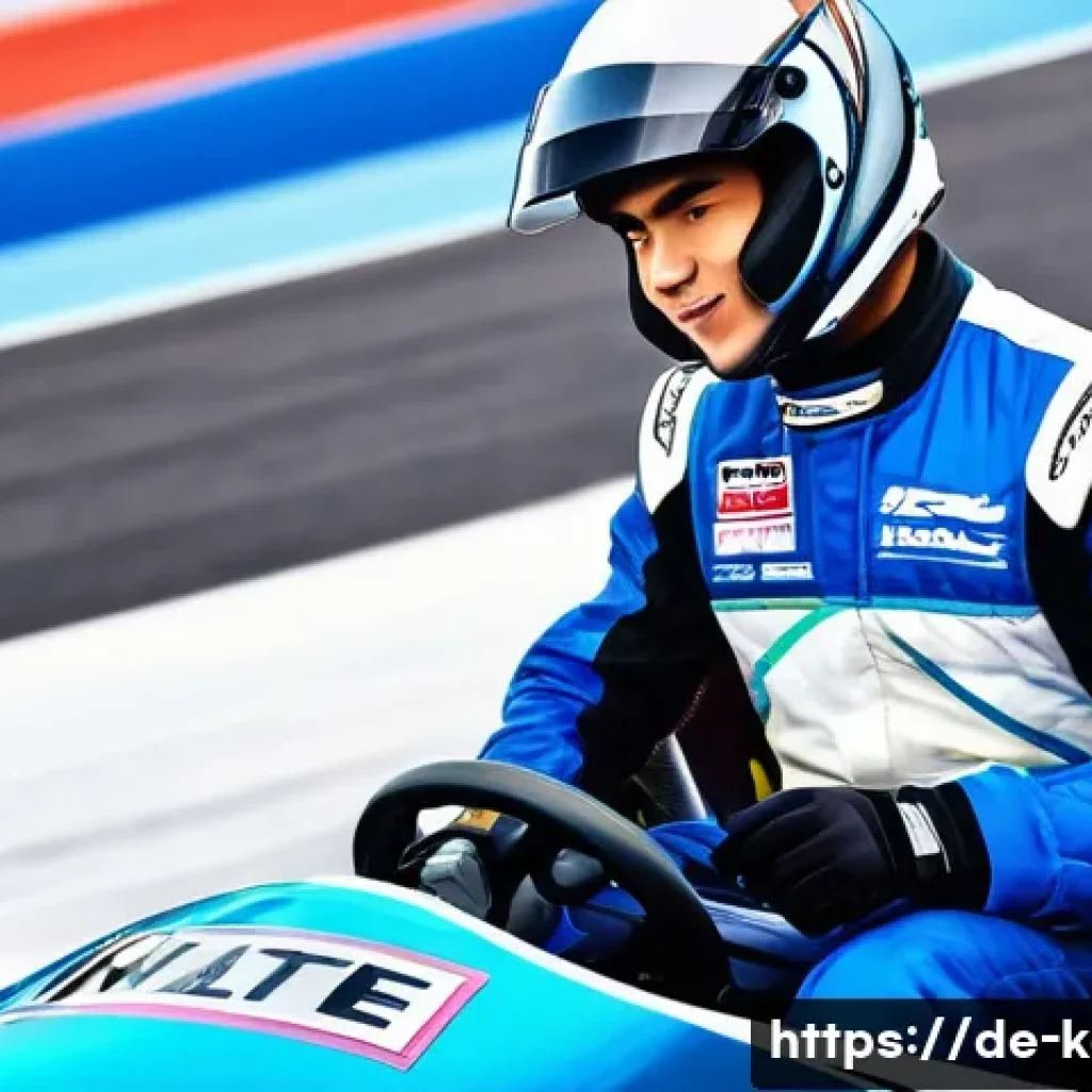 카트라이더 신규 유저를 위한 게임 스타트 가이드 - **Prompt:** A vibrant and dynamic close-up of a young, enthusiastic male racer, approximately 16 yea...