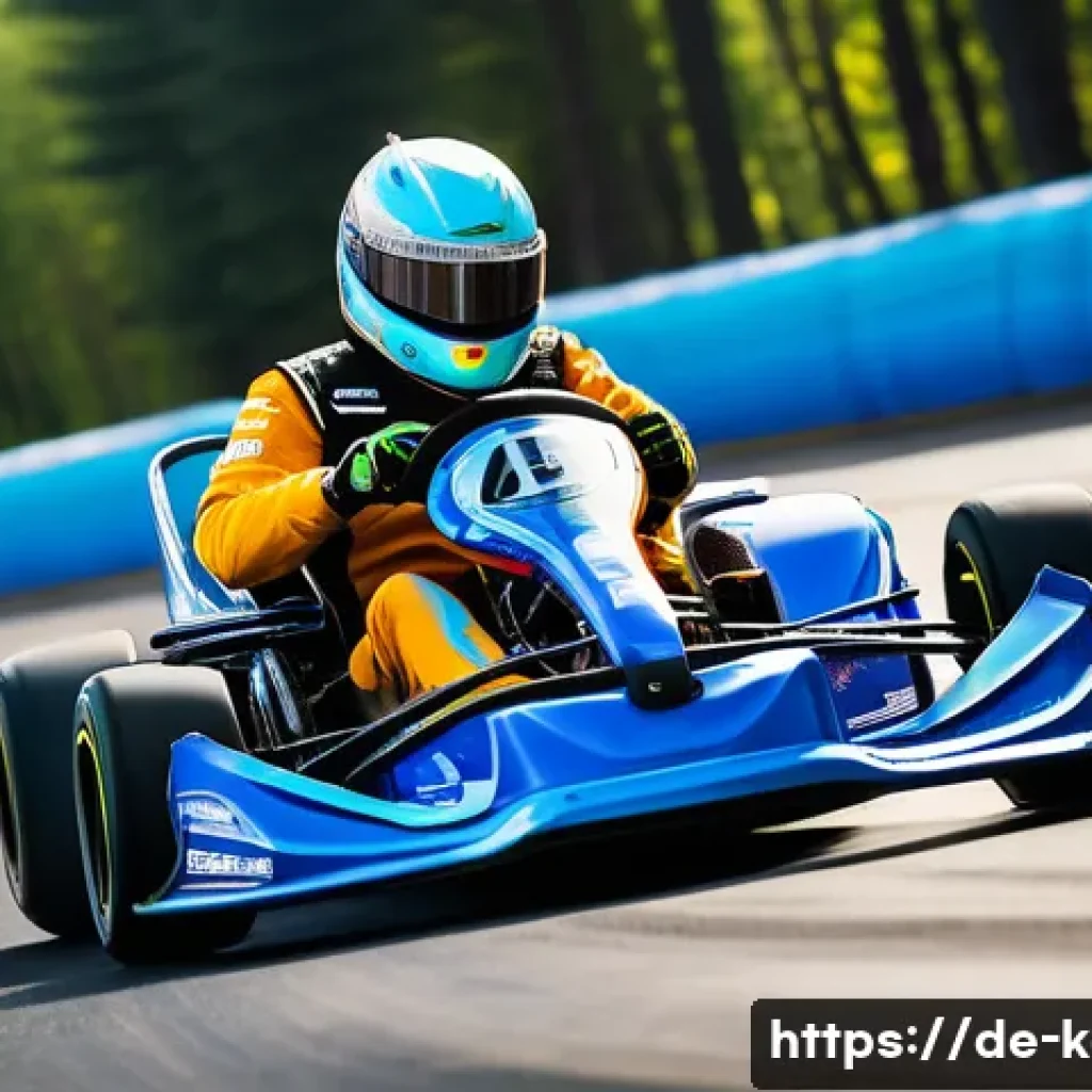 카트라이더 신규 유저 필독 자료 - A dynamic racing scene showing a sleek, agile kart drifting sharply around a tight corner on a color...