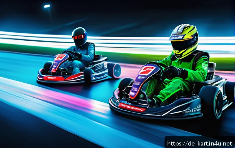 카트라이더 신규 업데이트와 글로벌 유저 피드백 - A dynamic kart racing scene on a futuristic track featuring sharp, challenging curves that emphasize...